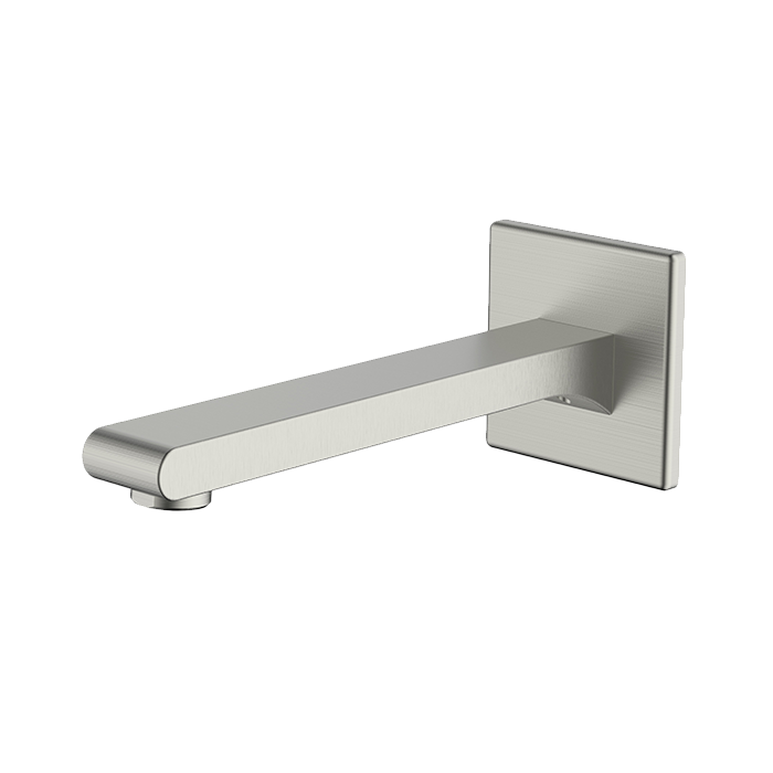 Abey Gareth Ashton Park Avenue Basin Spout 2 Piece 210mm - Brushed Nickel