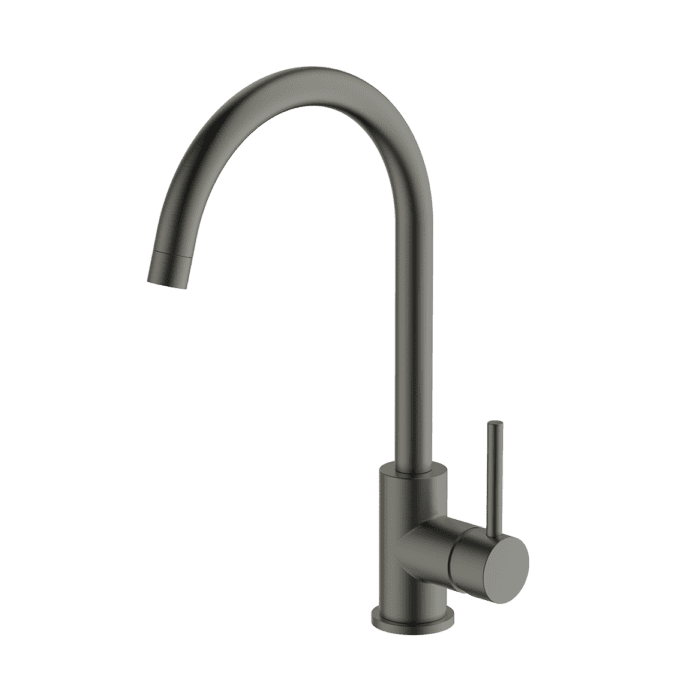 Abey Gareth Ashton Lucia Goose Sidelever Mixer - Gun Metal