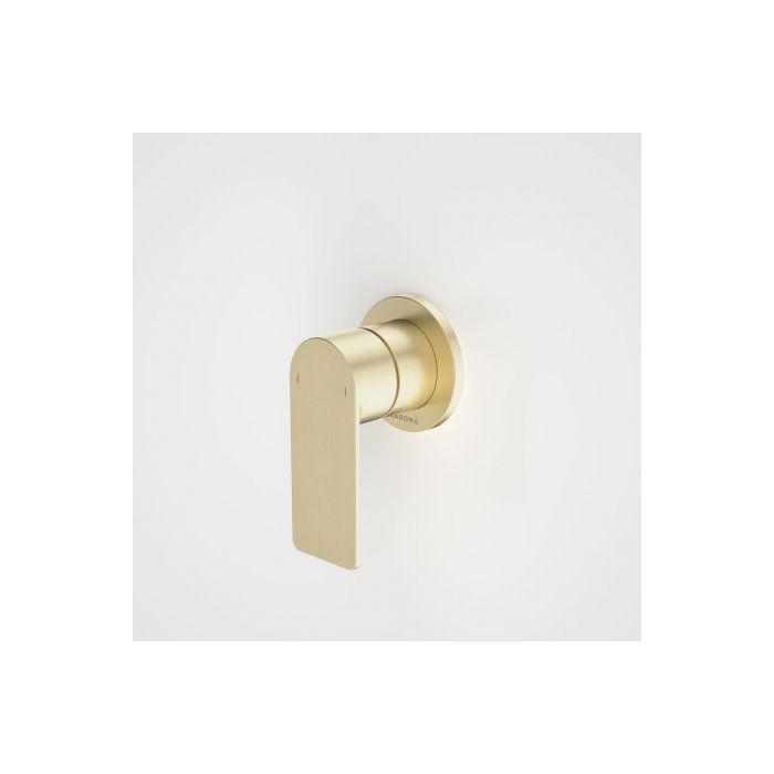 Caroma Urbane II Bath / Shower Mixer Round Cover Plate Brushed Brass