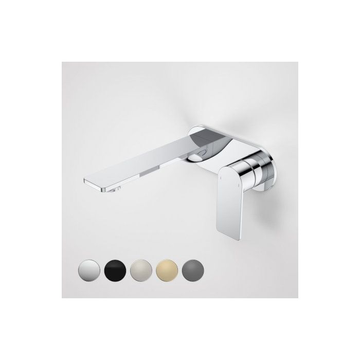 Caroma Urbane II 180mm Wall Basin / Bath Mixer Round Cover Plate Chrome Lead Free