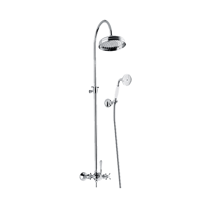 Abey Armando Vicario Provincial Two in one Shower System - Chrome