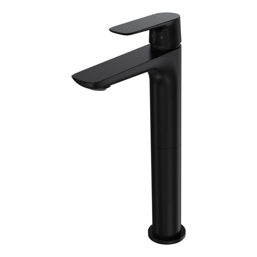 Parisi Slim II High Basin Mixer | Matt Black