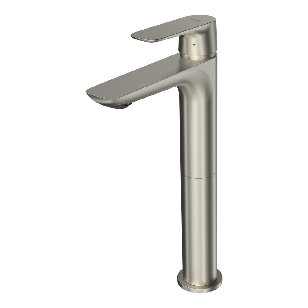 Parisi Slim II High Basin Mixer | Brushed Nickle
