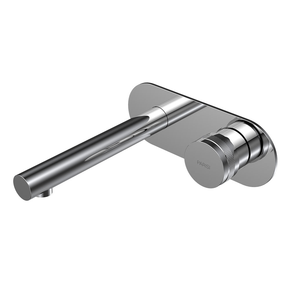 Parisi Todo II Wall Mixer with 160mm Spout on Elliptical Plate | Chrome