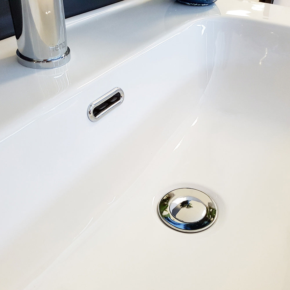 Joli Fingerpull Gloss White 600 Wall-Hung Vanity