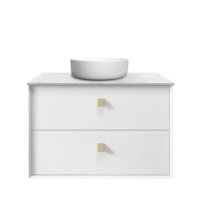 Otti 600mm Boston CABINET ONLY Matte White