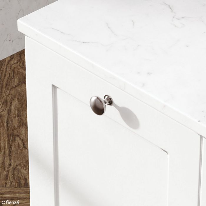 Fienza 600mm Joli Mila Wall Hung Vanity - Satin White
