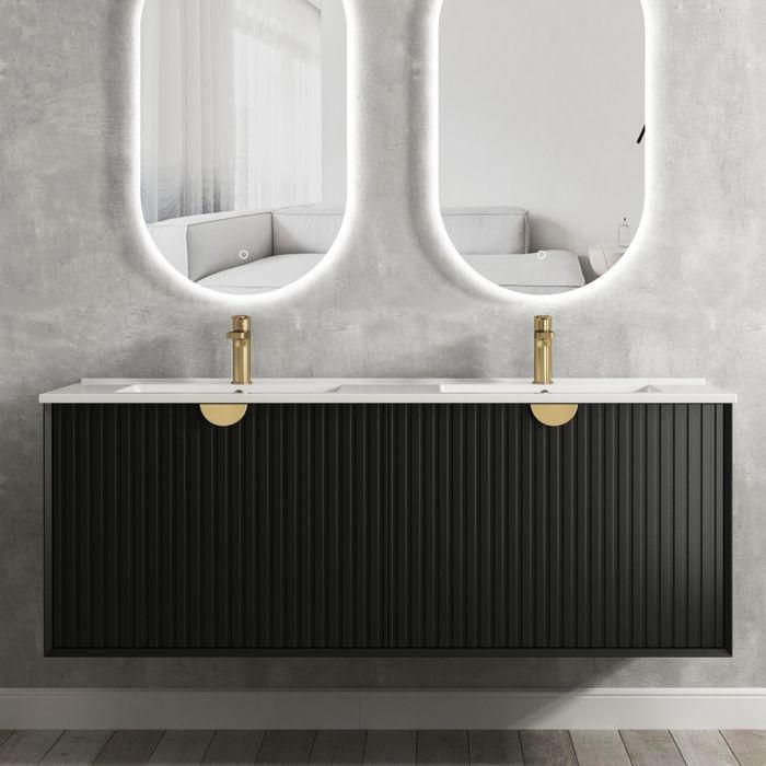 Otti 1500mm Marlo Matte Black Vanity