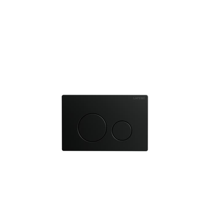 Lafeme Autolux Inwall Cistern Floor Pan Smart Toilet With Matte Black Flush Plate