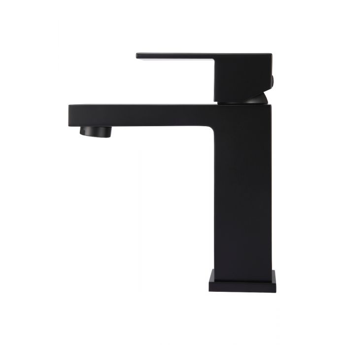 Meir Square Basin Mixer Matte Black MB01
