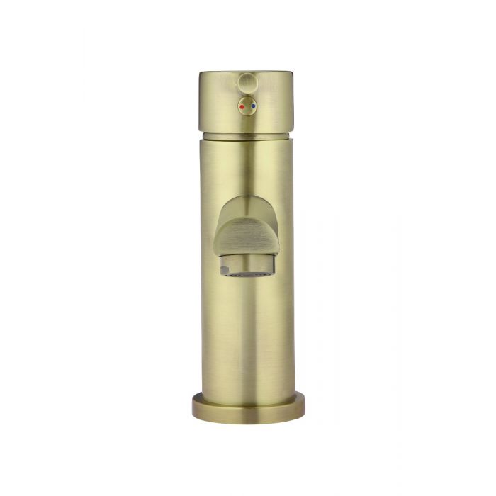 Meir Round Basin Mixer Tiger Bronze