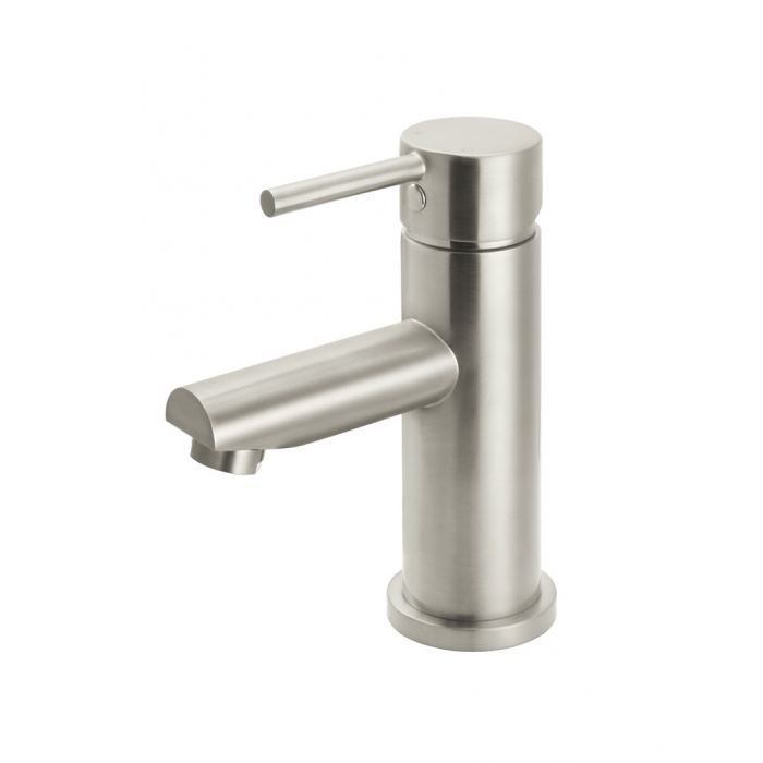 Meir Round Basin Mixer Brushed Nickel