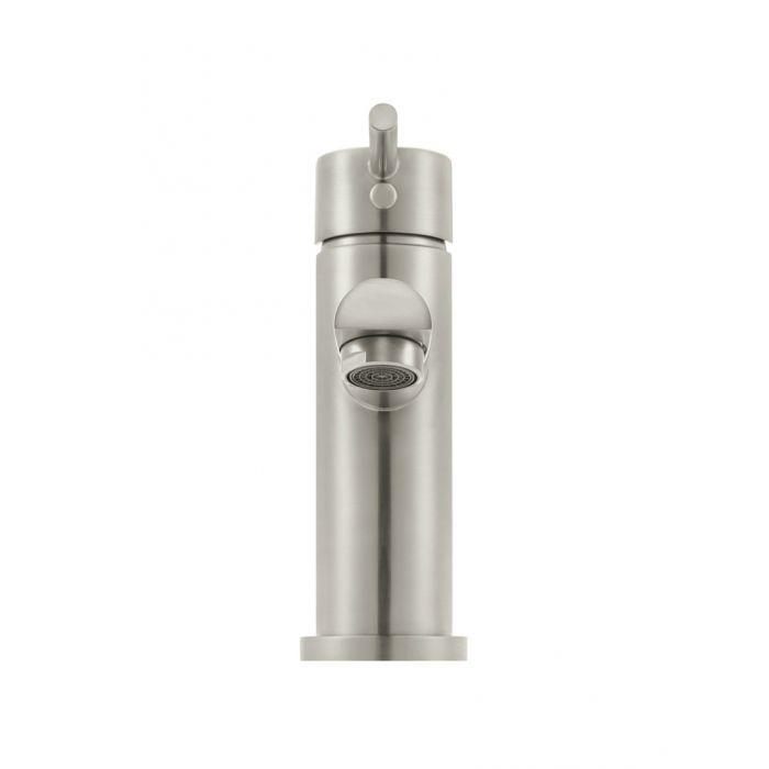Meir Round Basin Mixer Brushed Nickel