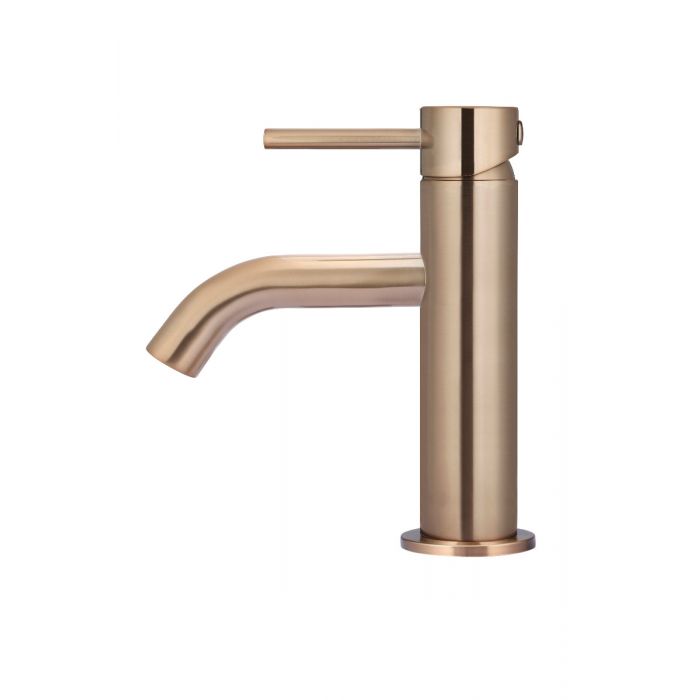 Meir Piccola Basin Mixer Champagne