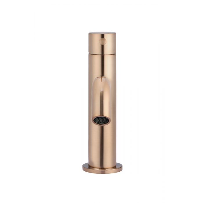 Meir Piccola Basin Mixer Champagne