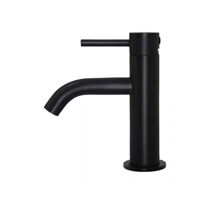 Meir Piccola Basin Mixer Matte Black MB03XS