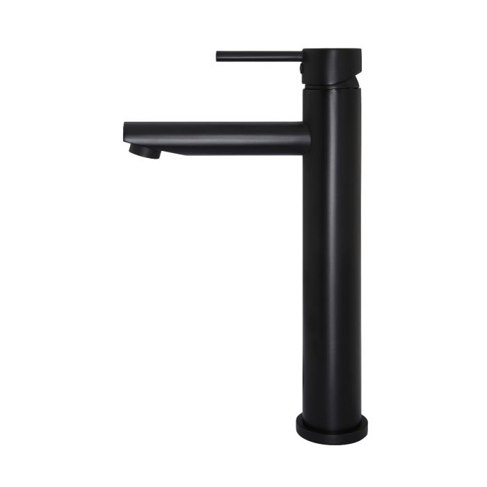 Meir Round Tall Basin Mixer Matte Black MB04-R2
