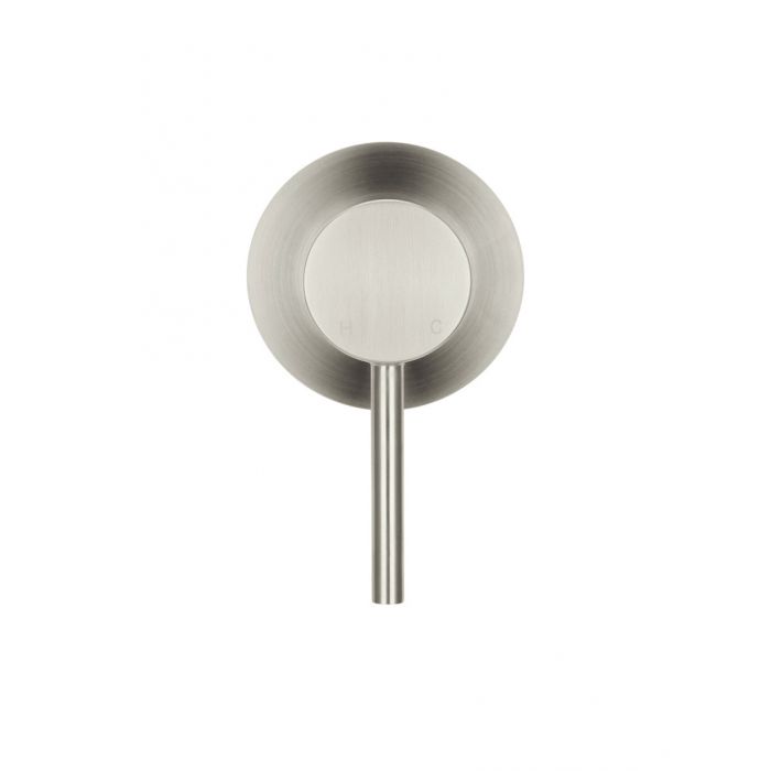 Meir Round Wall Mixer Brushed Nickel