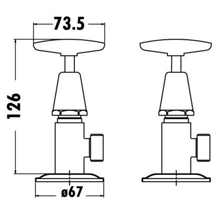 Acl PGNZ03 Washing Machine Taps
