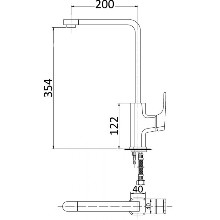 Acl Eden Sink Mixer
