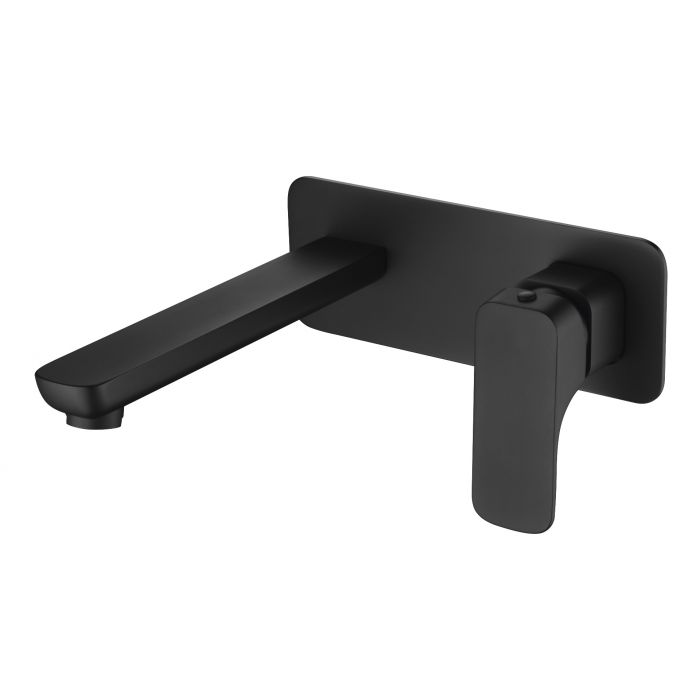 Acl Eden Wall Combination Mixer Matte Black
