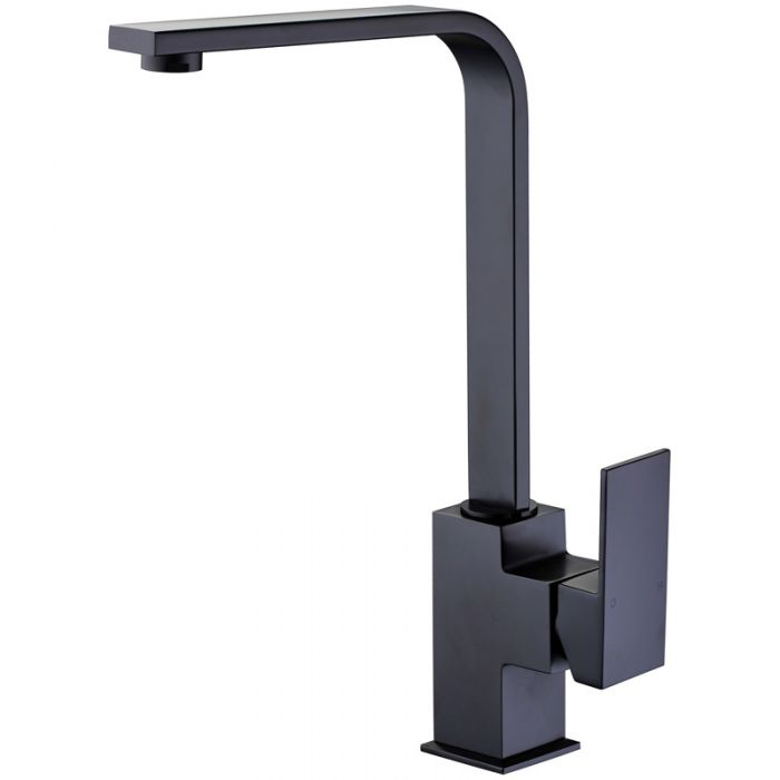 Acl Rosa Swivel Squareline Sink Mixer Matte Black