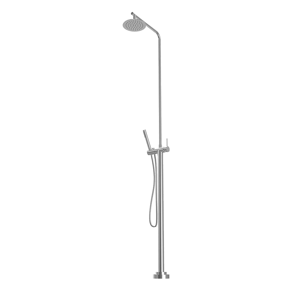 Abey Freestanding Arch Rail + Hand Shower 316