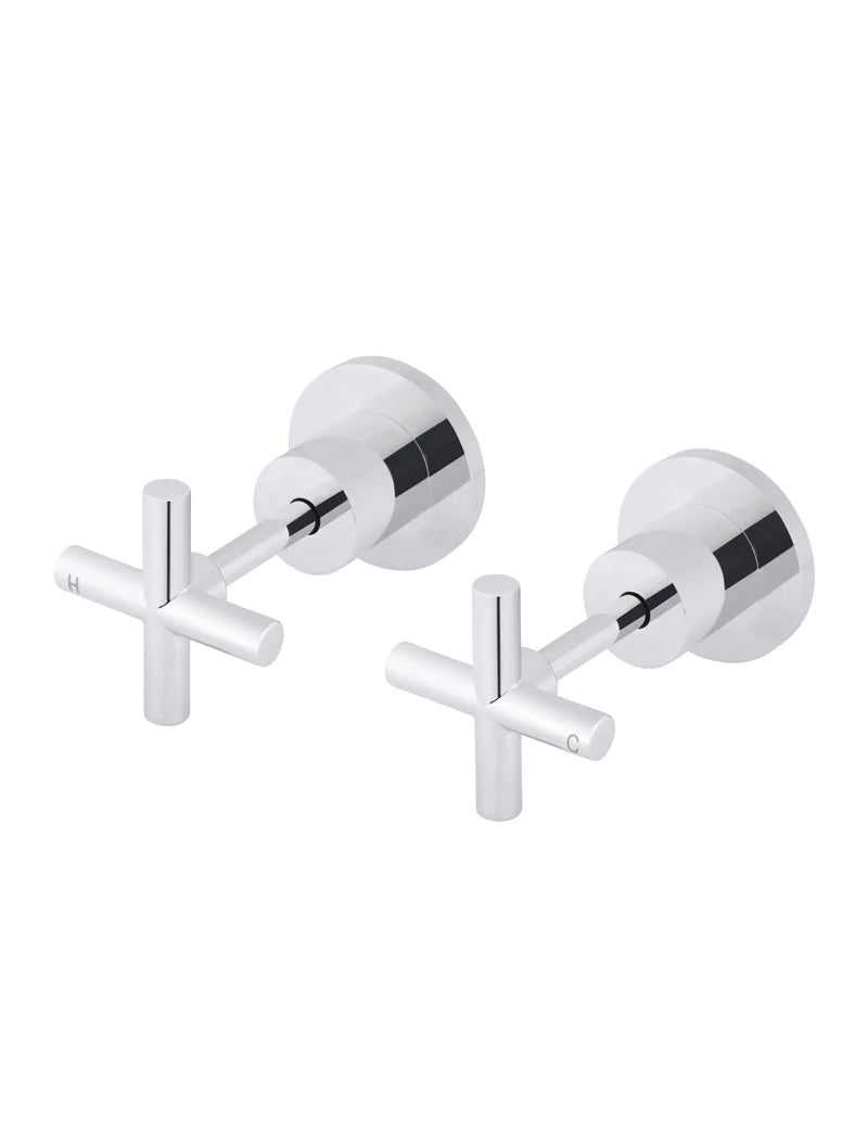 ROUND CROSS HANDLE JUMPER VALVE WALL TOP ASSEMBLIES