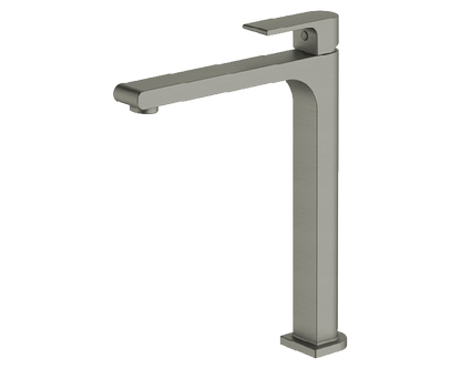 Abey Gareth Ashton Park Avenue High Basin Mixer - Gun Metal