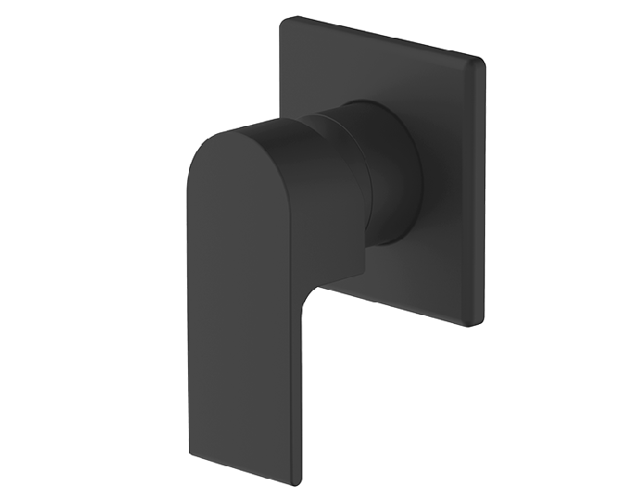 Abey Gareth Ashton Park Avenue Shower Bath Wall Mixer - Black