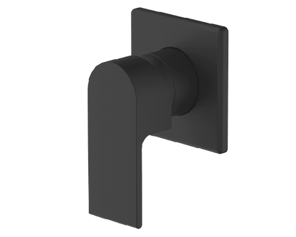 Abey Gareth Ashton Park Avenue Shower Bath Wall Mixer - Black
