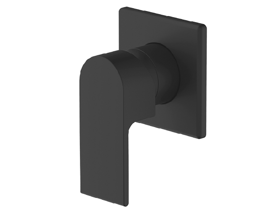 Abey Gareth Ashton Park Avenue Shower Bath Wall Mixer - Black