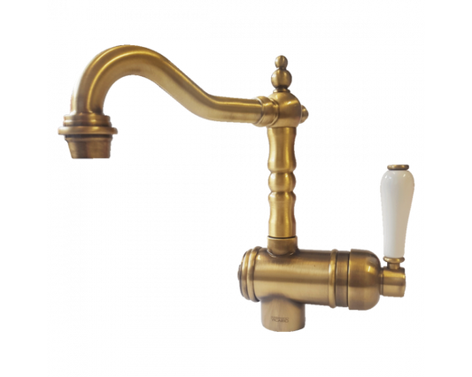 Abey Armando Vicario Provincial Single lever basin mixer - Bronze