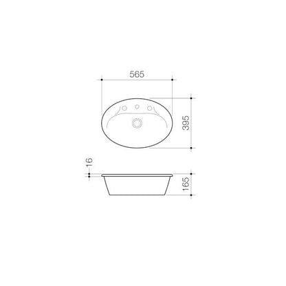 Caroma Centro Vanity Basin