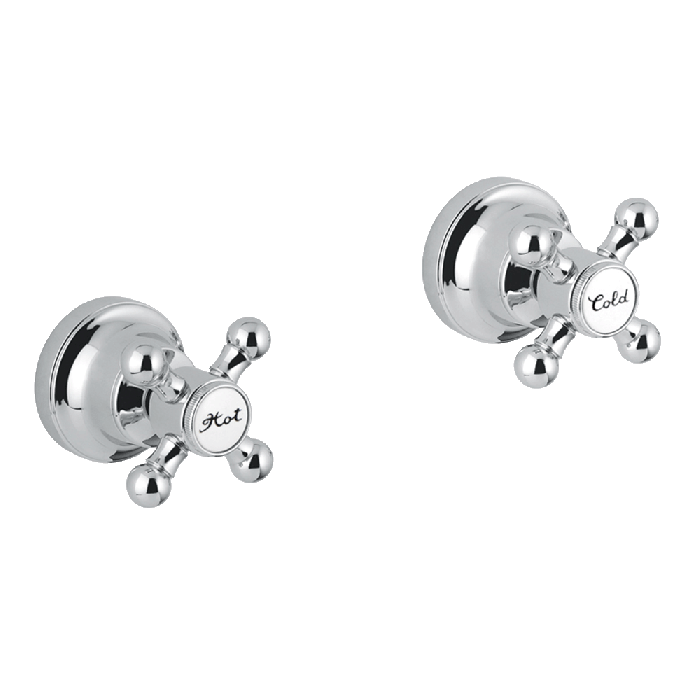Abey Armando Vicario Provincial Top Assemblies - Chrome, Brushed Nickel, Bronze