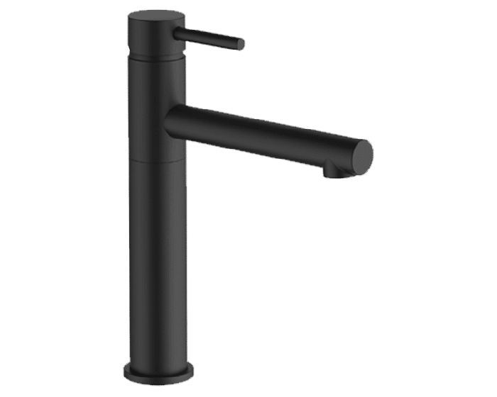 Abey Gareth Ashton Lucia High Basin Mixer - Black