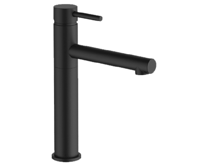 Abey Gareth Ashton Lucia High Basin Mixer - Black