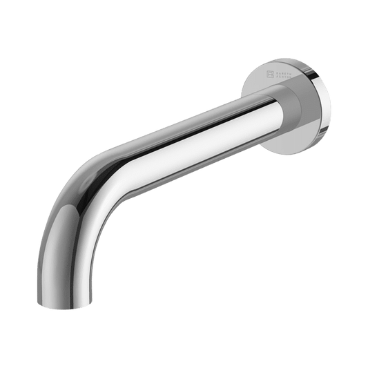 Abey Gareth Ashton Lucia Curved Basin & Bath Spout 230mm - Chrome