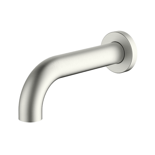 Abey Gareth Ashton Lucia Curved Basin Spout 165mm - Brushed Nickel