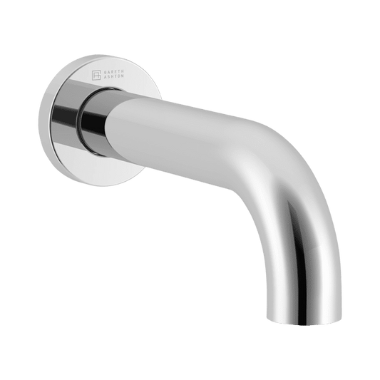 Abey Gareth Ashton Lucia Curved Basin Spout 165mm - Chrome