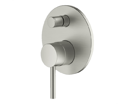 Abey Gareth Ashton Lucia Shower/Bath Mixer W/ Divertor - Brushed Nickel