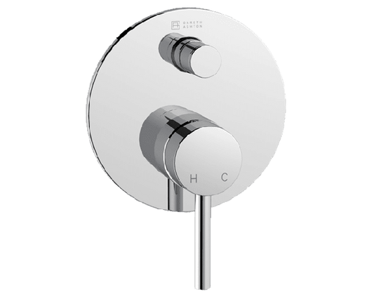 Abey Gareth Ashton Lucia Shower/Bath Mixer W/ Divertor - Chrome