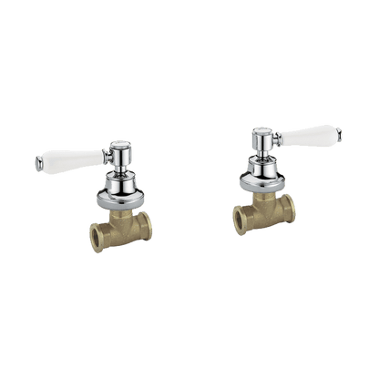 Abey Armando Vicario Provincial Lever Top Assemblies - Chrome, Brushed Nickel, Bronze