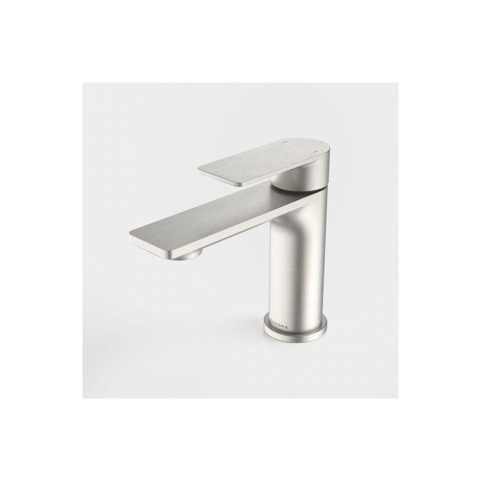 Caroma Urbane II Basin Mixer Brushed Nickel Lead Free