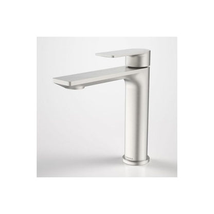 Caroma Urbane II Mid Tower Basin Mixer Brushed Nickel Lead Free