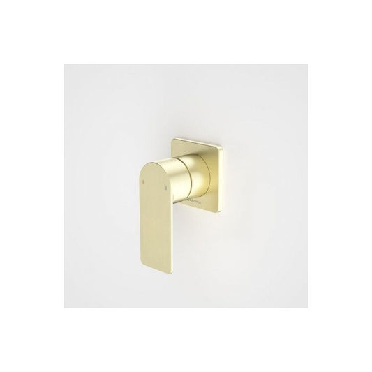 Caroma Urbane II Bath / Shower Mixer Square Cover Plate Brushed Brass