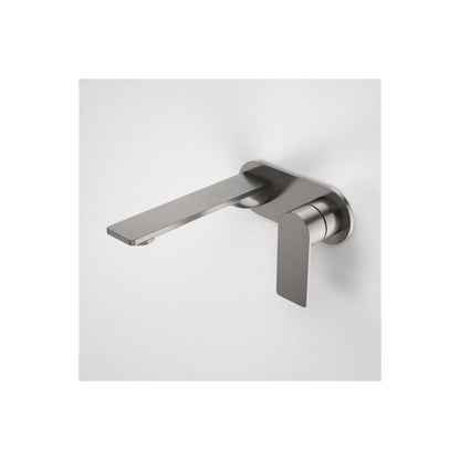 Caroma Urbane II 180mm Wall Basin / Bath Mixer Round Cover Plate Gunmetal Lead Free