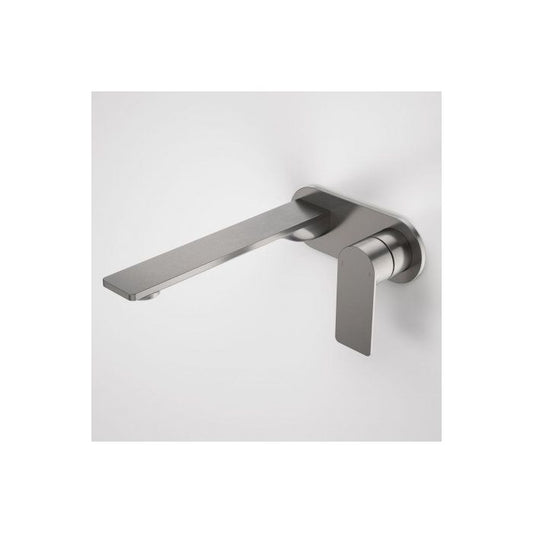 Caroma Urbane II 220mm Wall Basin / Bath Mixer Round Cover Plate Gunmetal Lead Free