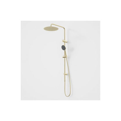 Caroma Urbane II Shower System with 300mm Over Head Brushed Brass
