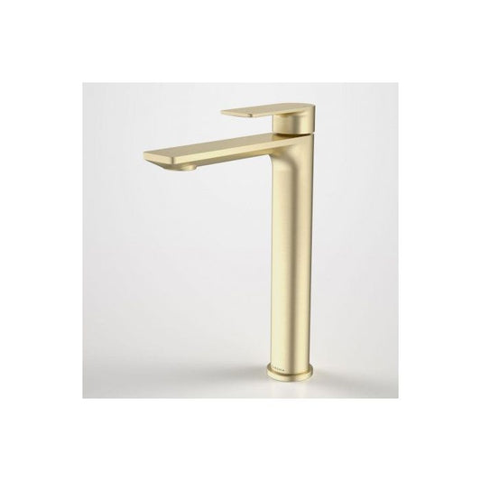 Caroma Urbane II Tower Basin Mixer Brushed Brass Lead Free